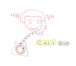 Joy girl's Bizarre Adventure sticker #9007450