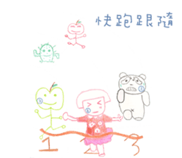 Joy girl's Bizarre Adventure sticker #9007454