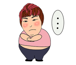 Eye contact V.1 sticker #9007938