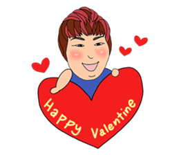 Eye contact V.1 sticker #9007942