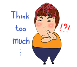 Eye contact V.1 sticker #9007944