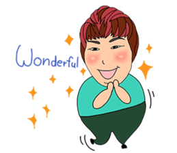 Eye contact V.1 sticker #9007947