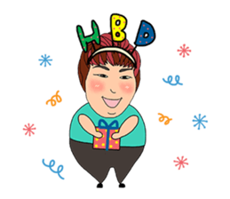 Eye contact V.1 sticker #9007961