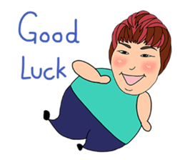 Eye contact V.1 sticker #9007962