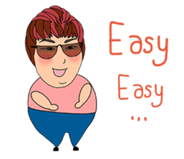 Eye contact V.1 sticker #9007963