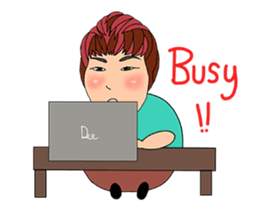 Eye contact V.1 sticker #9007965