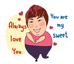 Eye contact V.1 sticker #9007967