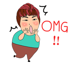 Eye contact V.1 sticker #9007968