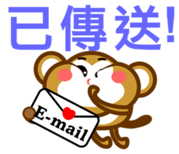 Monkeys (work day) sticker #9008124