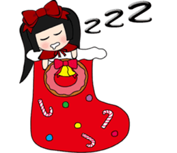 Popular funny cute:Donna&berry Christmas sticker #9008266