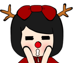 Popular funny cute:Donna&berry Christmas sticker #9008274