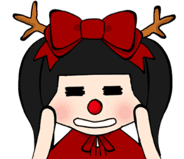 Popular funny cute:Donna&berry Christmas sticker #9008275