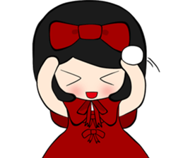 Popular funny cute:Donna&berry Christmas sticker #9008288