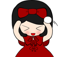Popular funny cute:Donna&berry Christmas sticker #9008288