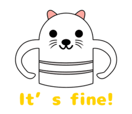 Is this a clay image of the animals? sticker #9008424