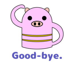 Is this a clay image of the animals? sticker #9008432