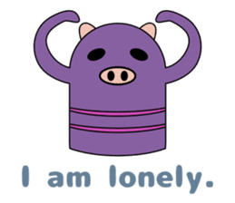 Is this a clay image of the animals? sticker #9008434