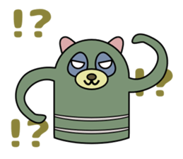 Is this a clay image of the animals? sticker #9008441