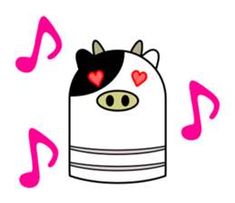 Is this a clay image of the animals? sticker #9008442