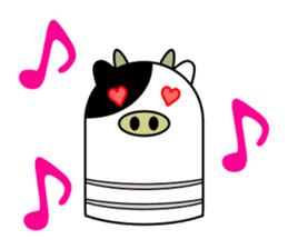 Is this a clay image of the animals? sticker #9008442