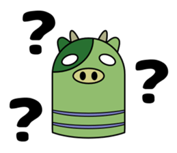 Is this a clay image of the animals? sticker #9008444