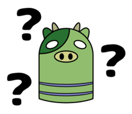 Is this a clay image of the animals? sticker #9008444