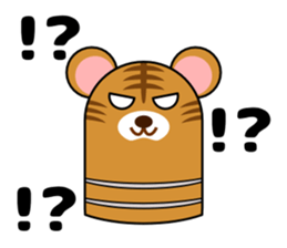 Is this a clay image of the animals? sticker #9008449