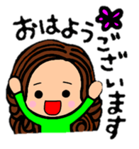 Yurufuwa girl!!The hair style series. sticker #9008497