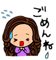 Yurufuwa girl!!The hair style series. sticker #9008501