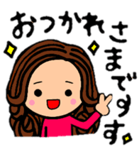 Yurufuwa girl!!The hair style series. sticker #9008503