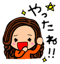 Yurufuwa girl!!The hair style series. sticker #9008511