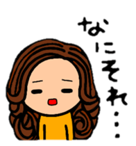 Yurufuwa girl!!The hair style series. sticker #9008521