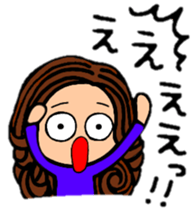 Yurufuwa girl!!The hair style series. sticker #9008522