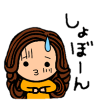 Yurufuwa girl!!The hair style series. sticker #9008524