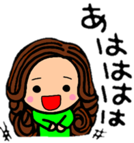 Yurufuwa girl!!The hair style series. sticker #9008526