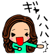 Yurufuwa girl!!The hair style series. sticker #9008527