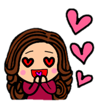 Yurufuwa girl!!The hair style series. sticker #9008531