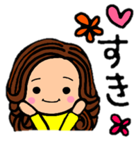 Yurufuwa girl!!The hair style series. sticker #9008532