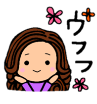 Yurufuwa girl!!The hair style series. sticker #9008535