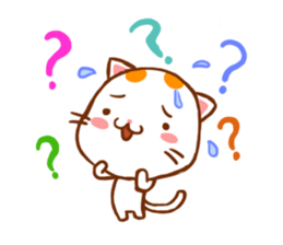 Orange Orange Cat sticker #9008598