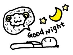 I'm already tired today. sticker #9008803