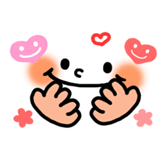 HOKKORI face Sticker