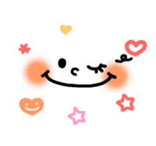 HOKKORI face Sticker sticker #9008860