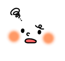 HOKKORI face Sticker sticker #9008866