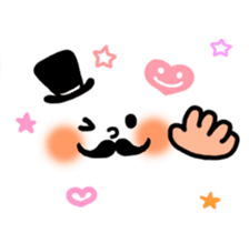 HOKKORI face Sticker sticker #9008868