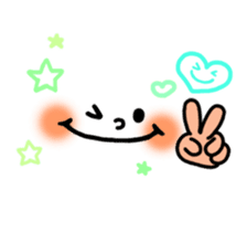 HOKKORI face Sticker sticker #9008872