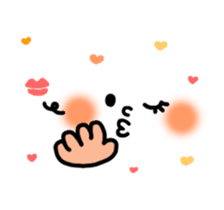 HOKKORI face Sticker sticker #9008873