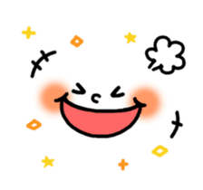 HOKKORI face Sticker sticker #9008875