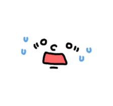 HOKKORI face Sticker sticker #9008876
