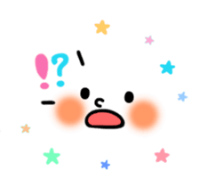 HOKKORI face Sticker sticker #9008880